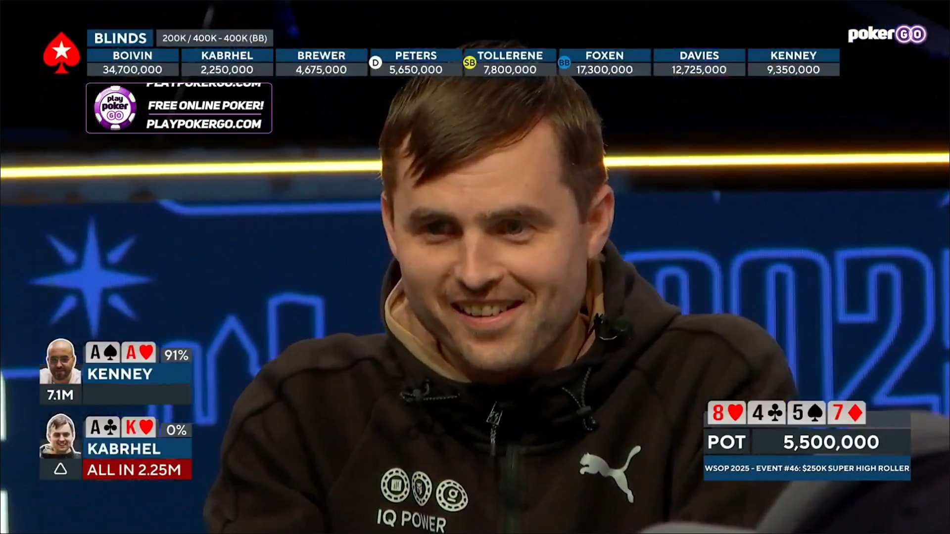 Todos querían verlo fuera por hablador, pero la varianza lo rescató con un milagro