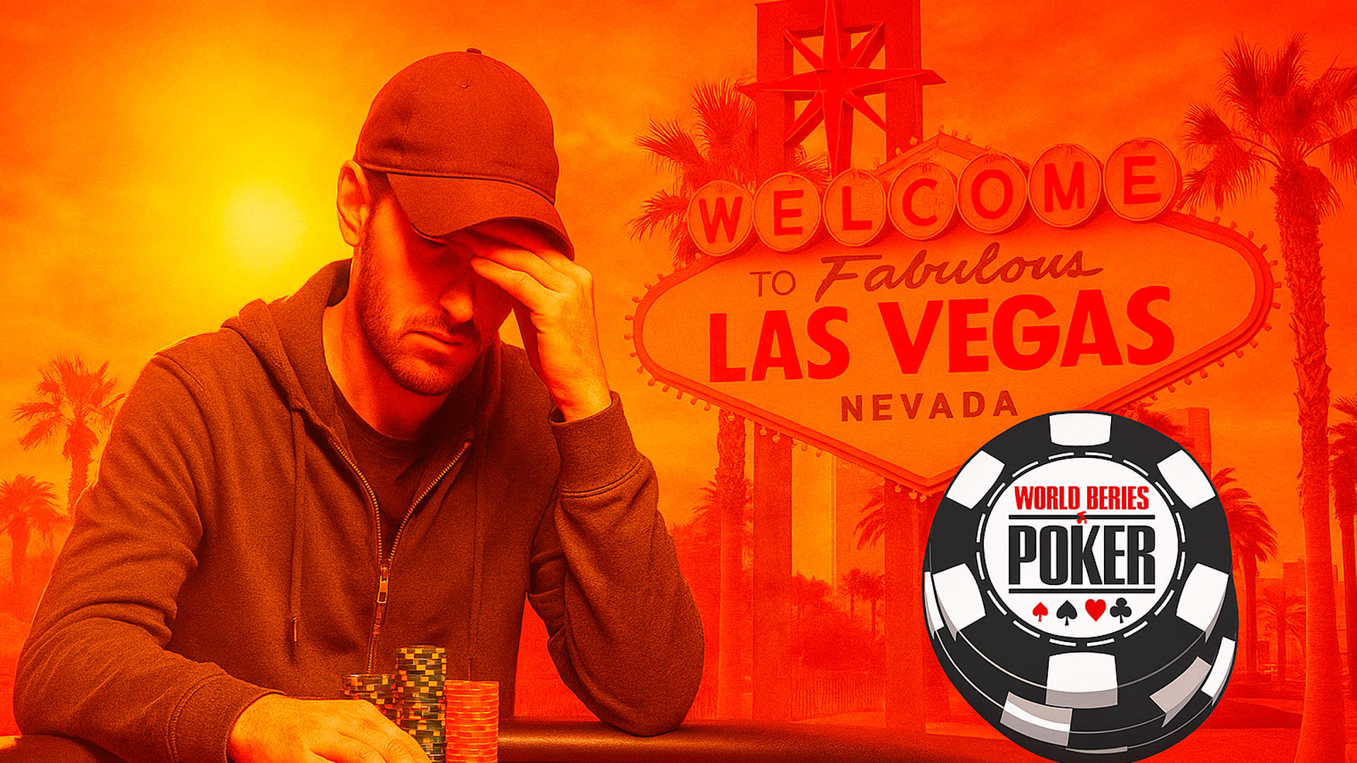 Un contendiente silencioso en la WSOP: el calor de Las Vegas