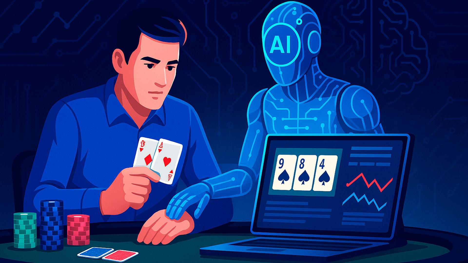 Así está cambiando la Inteligencia Artificial el entrenamiento en el poker