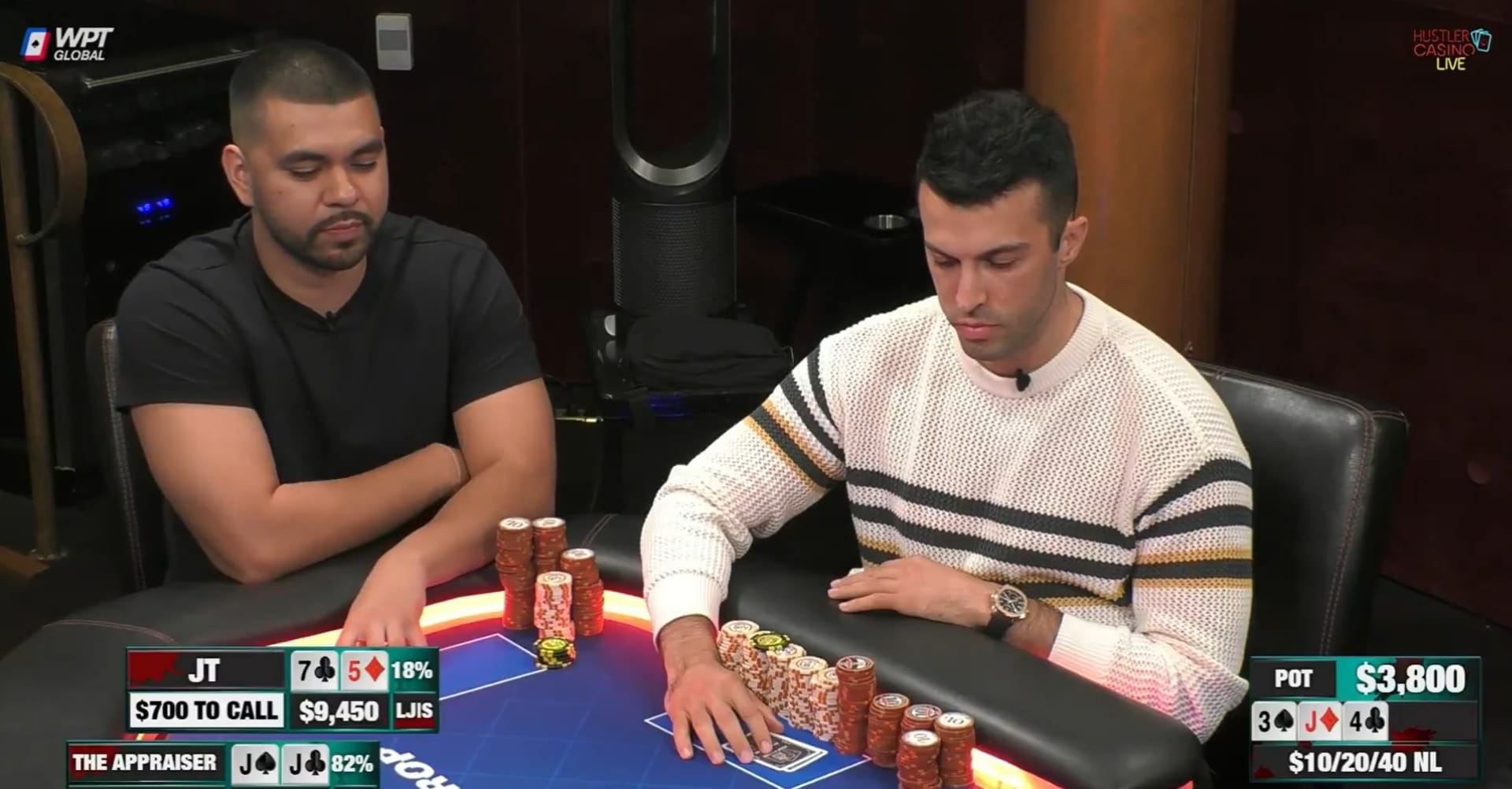 [VIDEO] Tenía top set y perdió un pozo de US$20K contra escalera