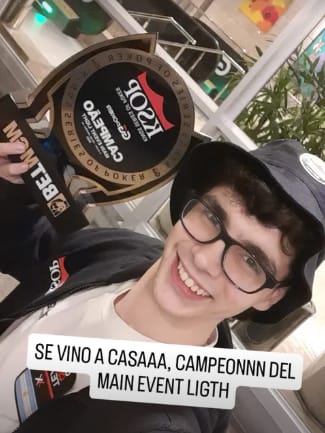 Mateo Balmaceda Story Campeon