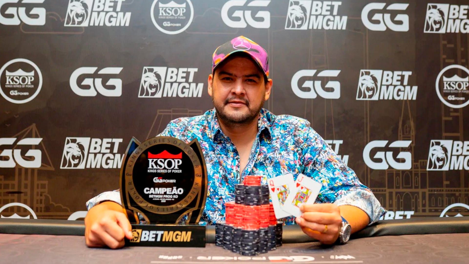 Alfredo Arboleda, presidente de ASOPoker, al frente del ranking de extranjeros del KSOP