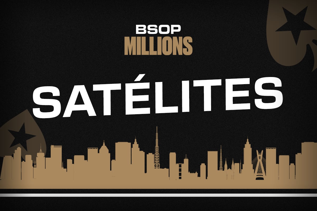 Primeiro satélite para o BSOP Millions acontece neste domingo