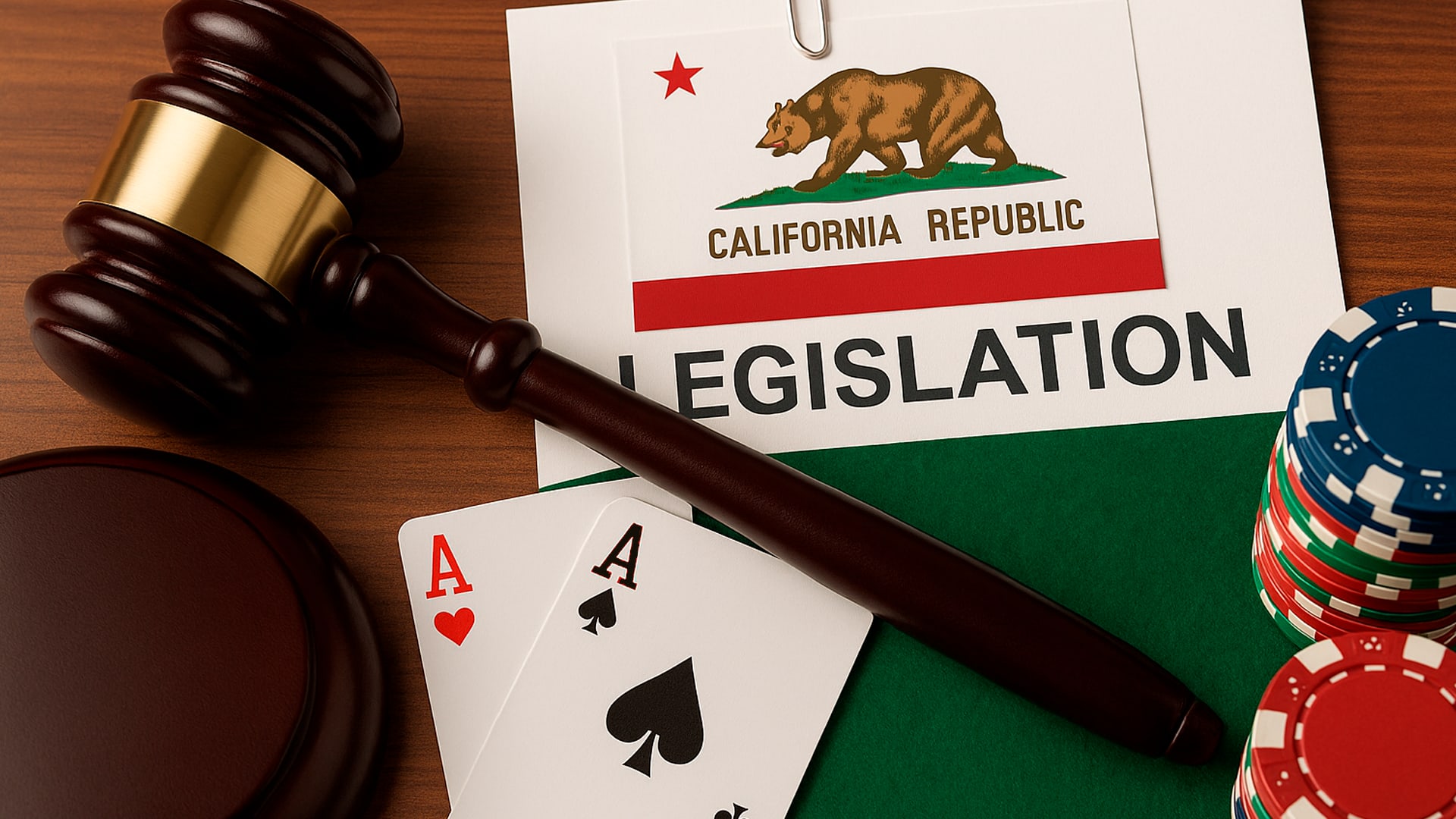 California prohibirá el poker por premios en 2026 salvo veto del gobernador