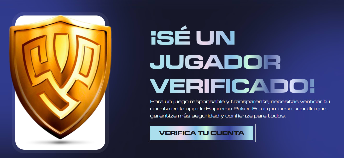 Los beneficios de verificar la cuenta en Suprema Poker