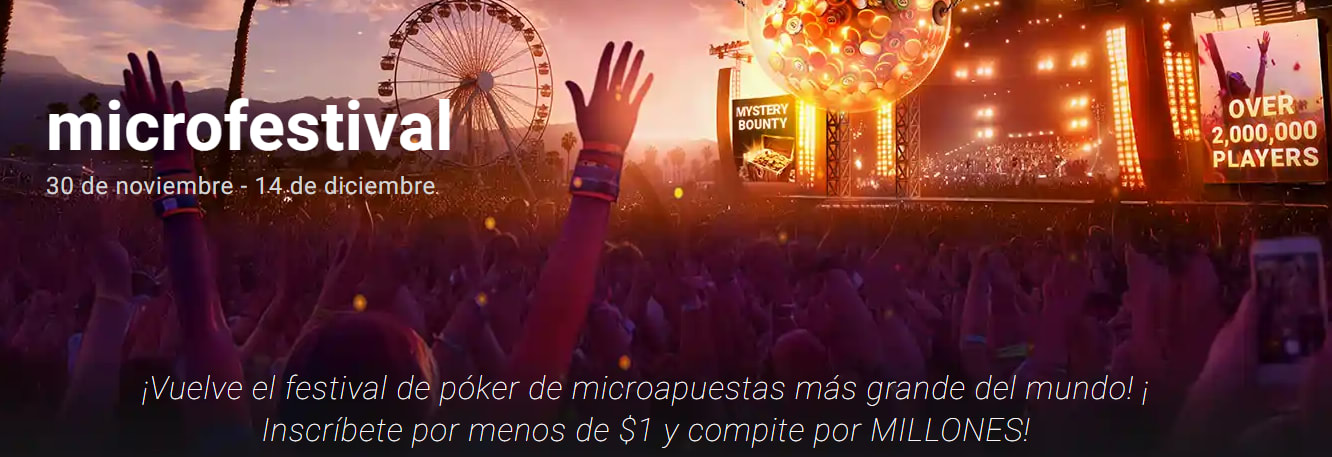 Última semana del microFestival en GGPoker: premios gigantes por buy-ins pequeños