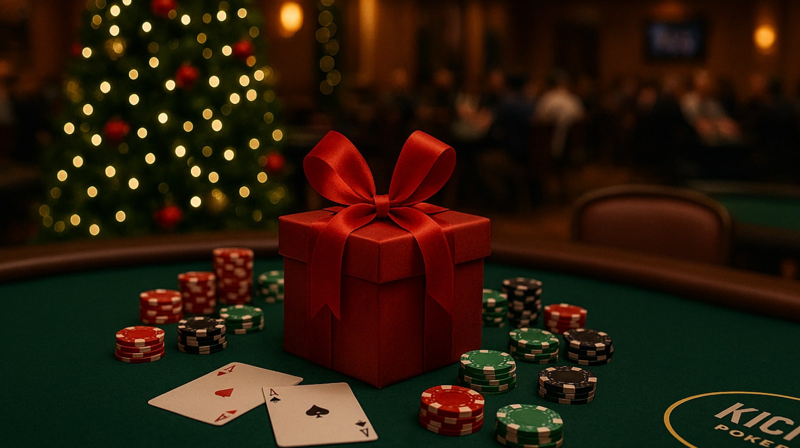 Cuando el buy-in incluye un regalo: el torneo navideño de poker que ya es tradición