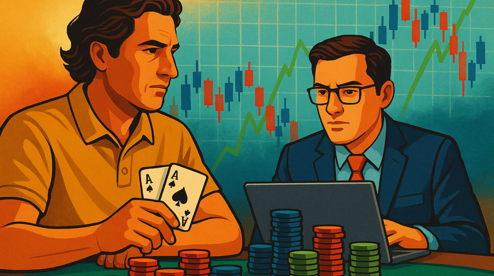 Lo que el poker profesional le enseña a un trader: decisiones bajo presión y con información incompleta