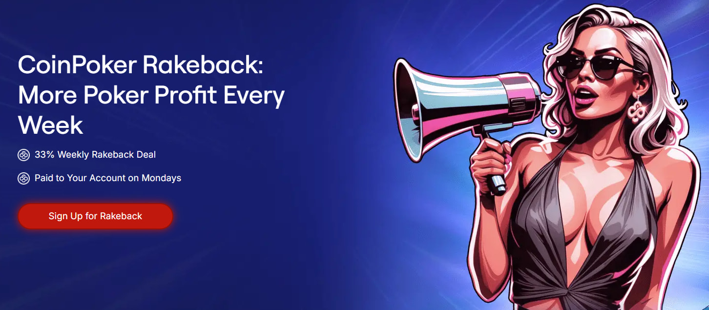 Cómo funciona el Rakeback de CoinPoker