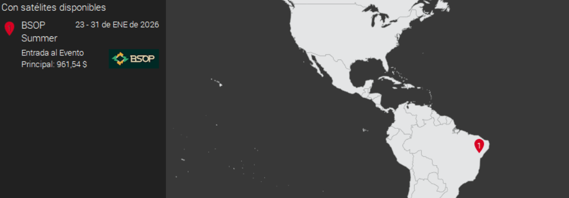 Así es la Ruta freeroll-Main Event del BSOP Summer