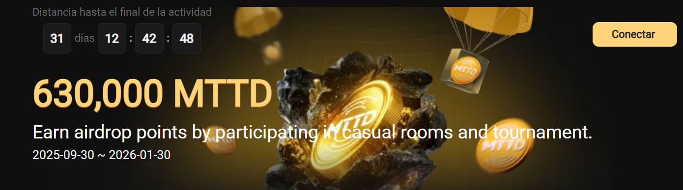 MTT Sports alista airdrop de recompensas para sus jugadores