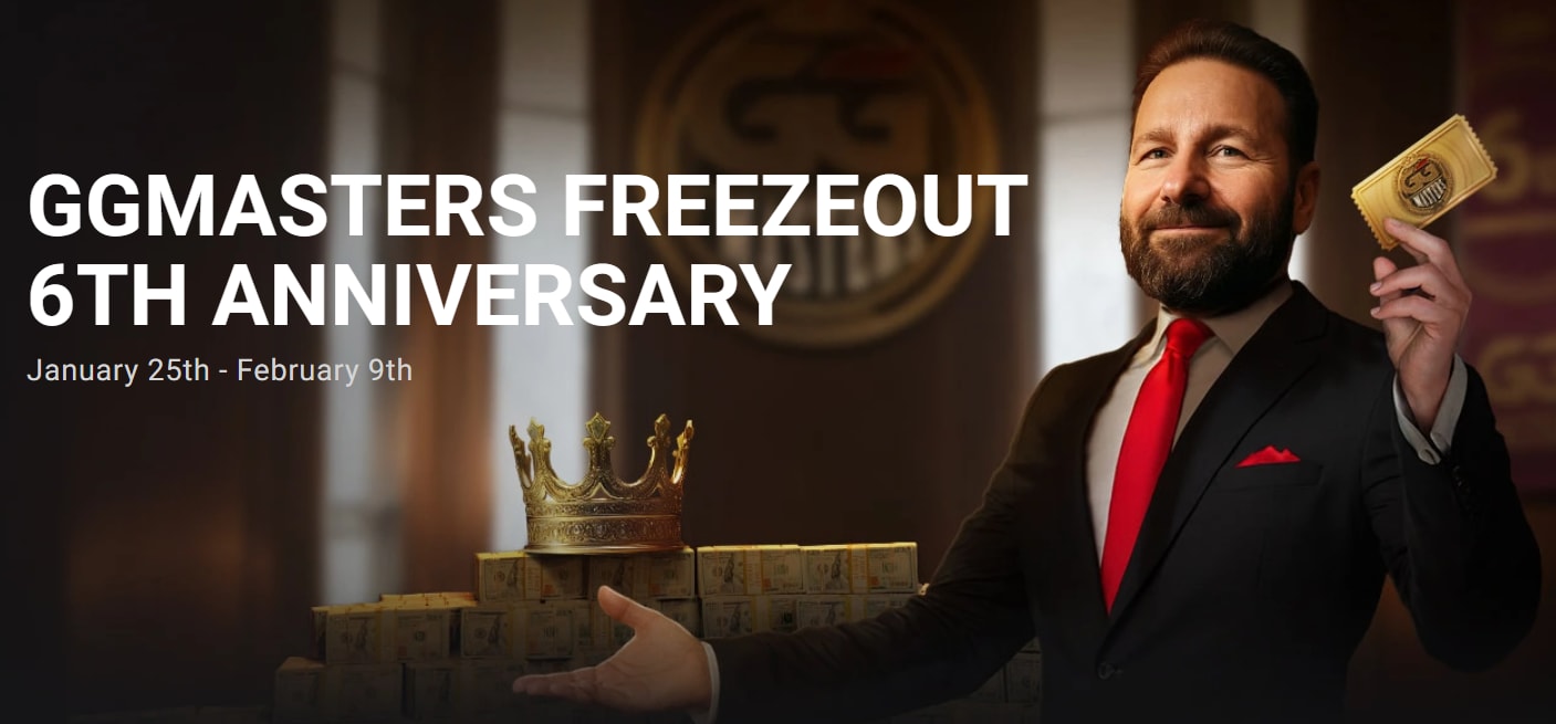 GGPoker celebra su 6° aniversario de los GGMasters Freezeout