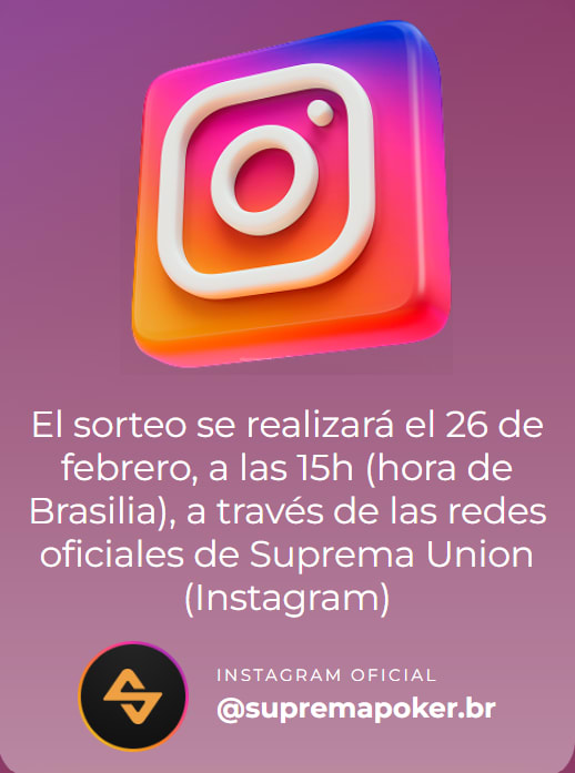Sorteo Especial Suprema Poker