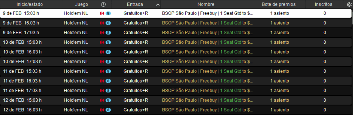 Satelites Pokerstasr Bsop Sao Paulo