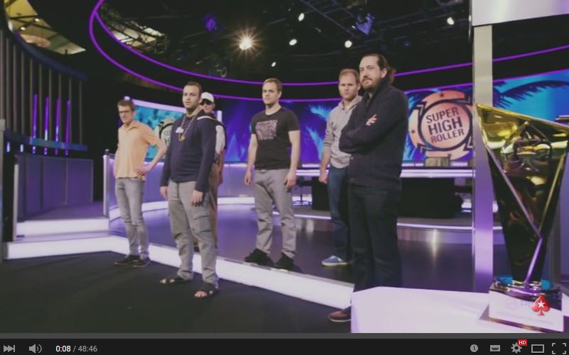 PCA 2015: revisa en video la mesa final del Super High Roller de u$s 100.000