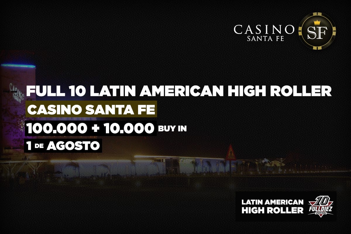 Mañana es el supersatélite para el Latin American High Roller que empieza el sábado