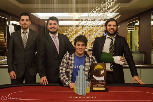 Nicolás Tito dominó el High Roller del casino Carrasco