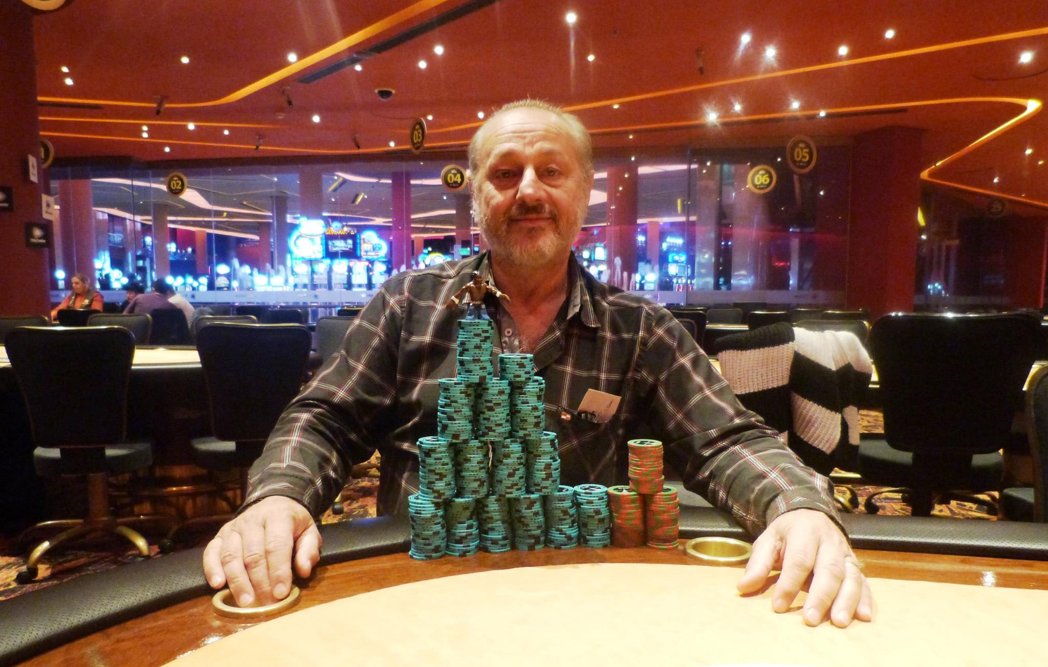 Miguel Ángel Zollo se quedó con una nueva fecha del Tuesday Poker City