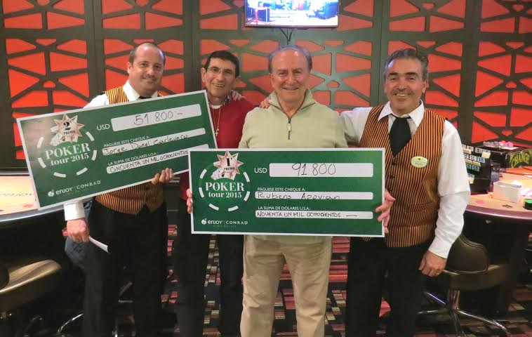 Rubens Apovian se quedó con la novena fecha del Conrad Poker Tour 2015
