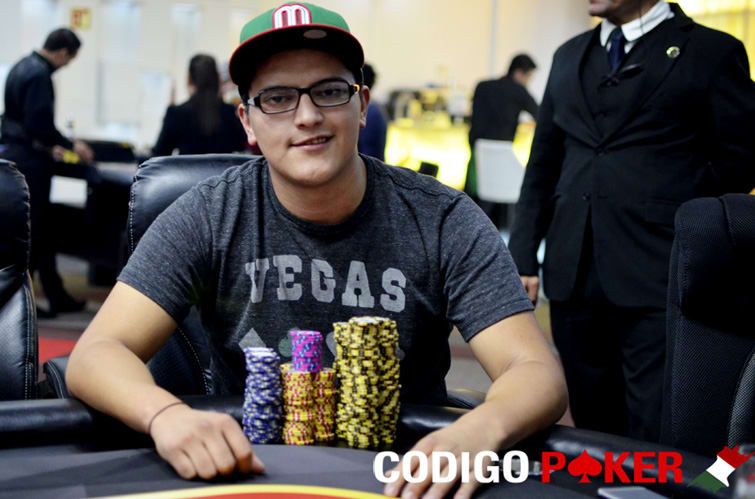 Gerardo Colón Jr tomó el liderato del Día 1B en Mansión Room