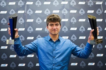 Dzmitry Urbanovich obtuvo un trofeo de POY del EPT 11 para cada mano
