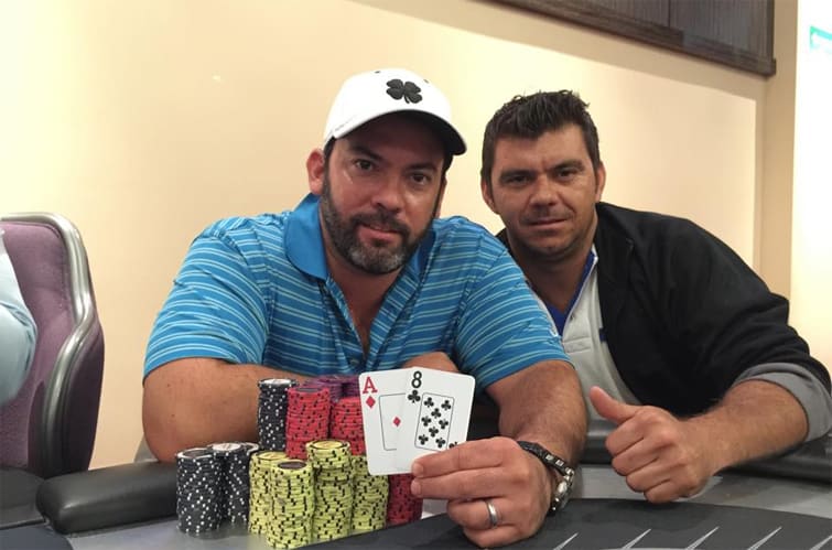 Arturo Canseco se hizo del campeonato en el High Roller de Crown City Casino en La Paz