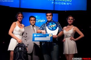 Recibi&oacute; Un Cheque De Ar$232.176 Por Su 1&deg; Puesto.