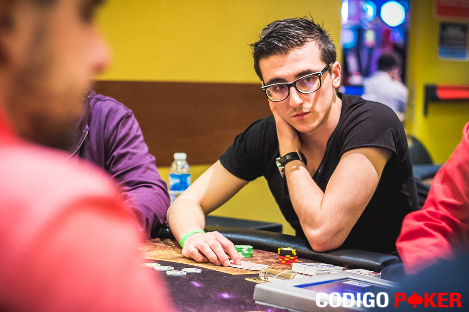 Giuseppe Calio comandó el Día 1 del Super High Roller