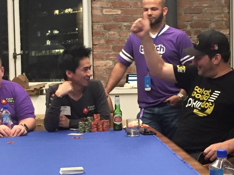 Nanonoko y Hellmuth compartieron risas y pozos