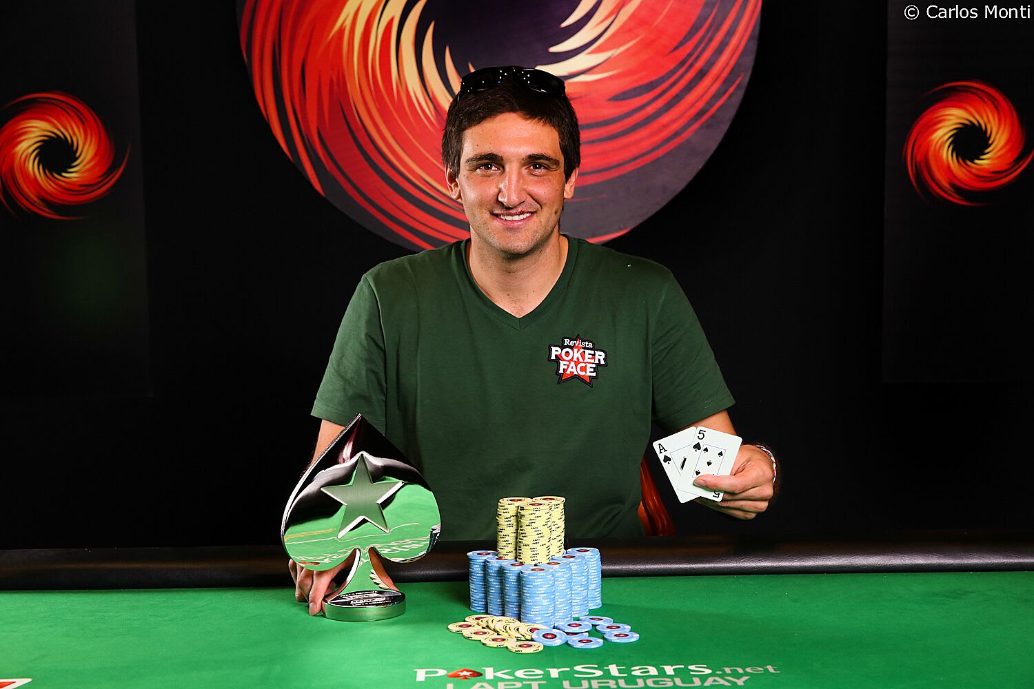 LAPT 8 Uruguay: Julián Menéndez ganó su segunda pica en el «Second Chance»