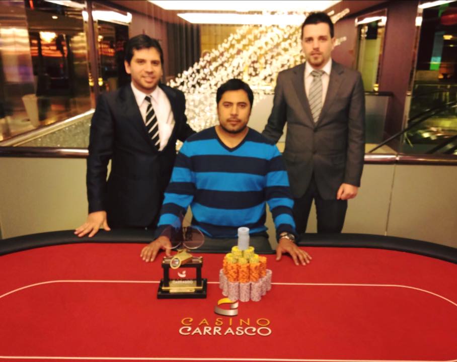 Martin Brum alcanzó la gloría en el Martes de Poker del casino Carrasco