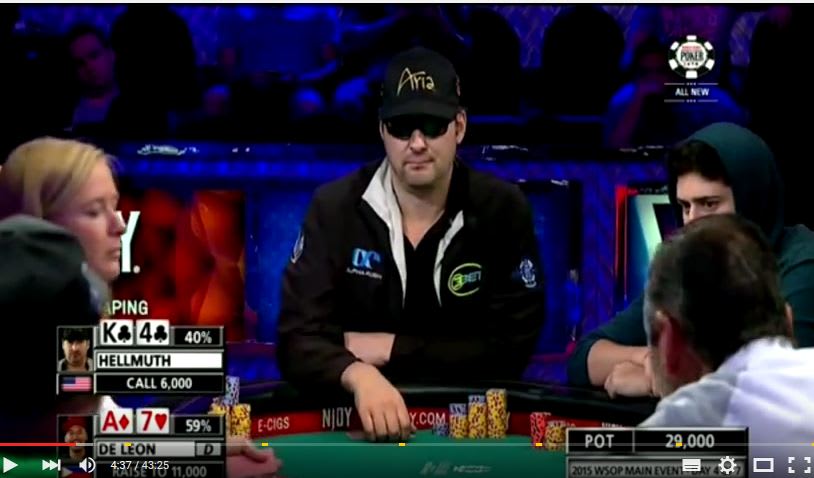 WSOP 2015: ESPN estrenó los primeros dos episodios del Main Event