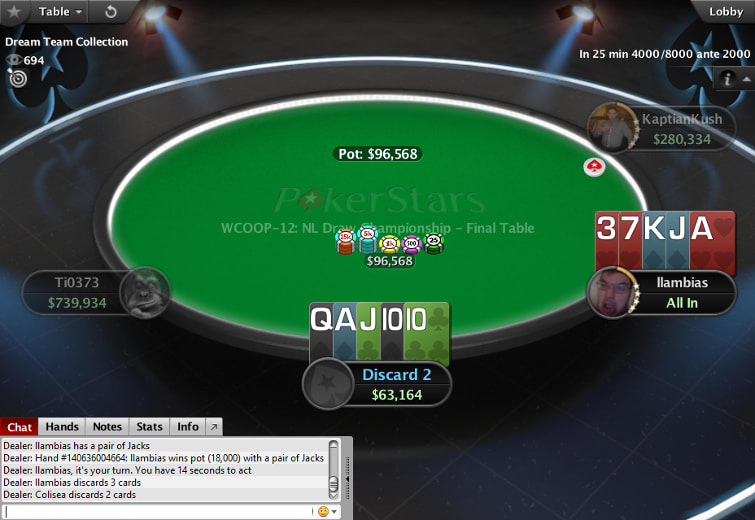 WCOOP 2015: Andrés «Llambias» Coppini cayó en el cuarto lugar del Evento #12