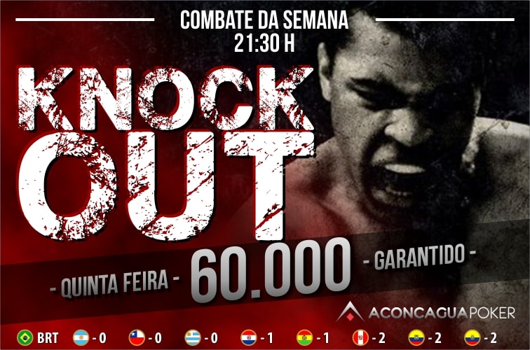 Mais um KNOCKOUT hoje à noite
