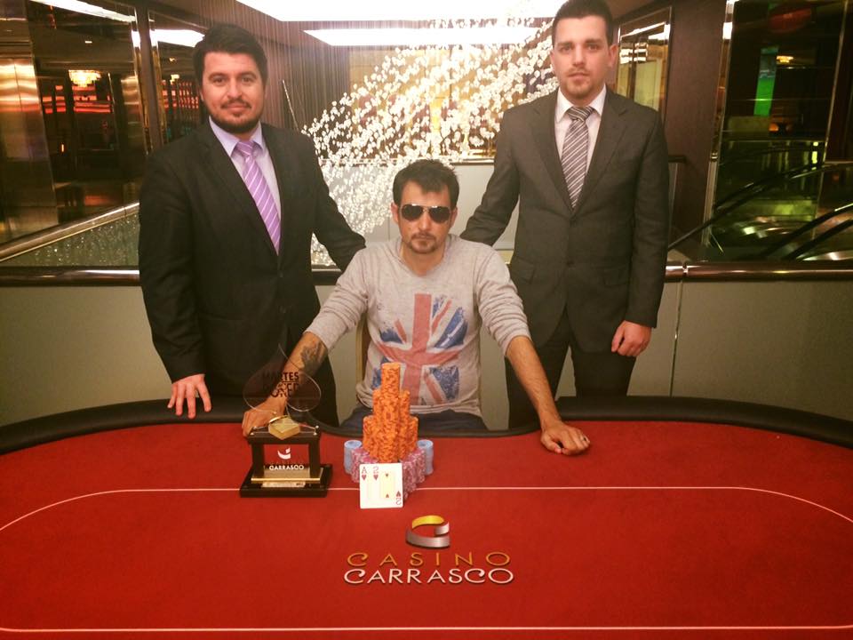 Hamilton Caballero fue el amo y señor del Martes de Poker del casino Carrasco