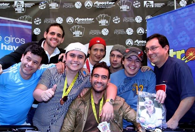 Javier R&iacute;os Colombia Poker Tour Medell&iacute;n 2014