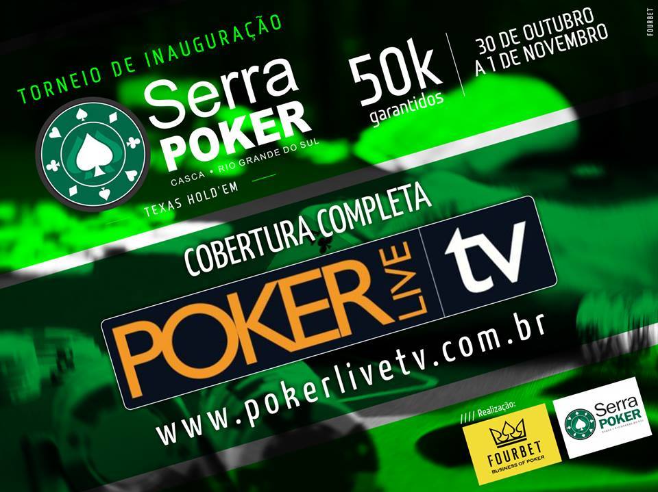 Sexta feira tem SERRA POKER 50k garantidos