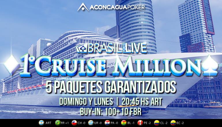 Cruise Million: ya van 21 tripulantes y hoy tu puedes ser el próximo