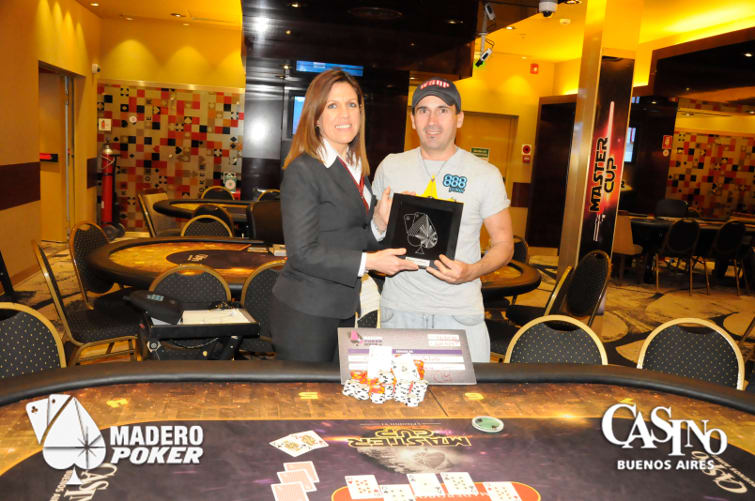 Gaby Lo Valvo dio la nota en el Madero Poker Senior 5K