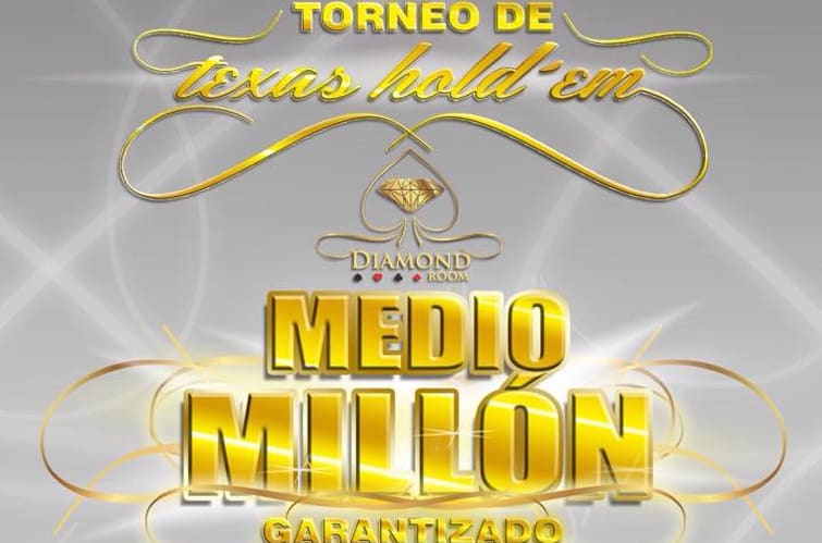 Fue presentado el Medio Millón Garantizado de Diamond Room en la Ciudad de México