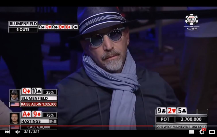 ¿La suerte acompaña a los valientes en la WSOP?