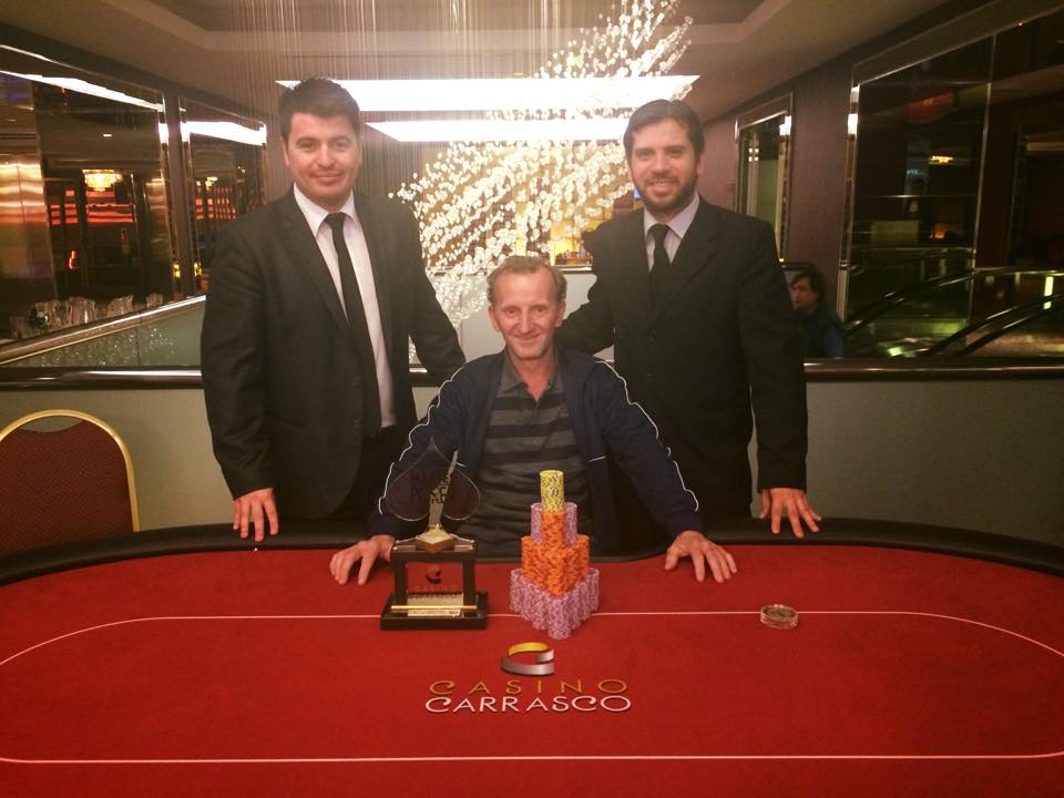 José Perg ganó su cuarto Martes de Poker en el casino Carrasco