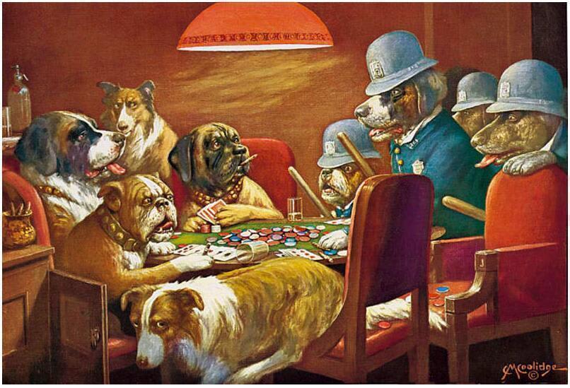 Entre bluffs y pinceles: el poker como arte