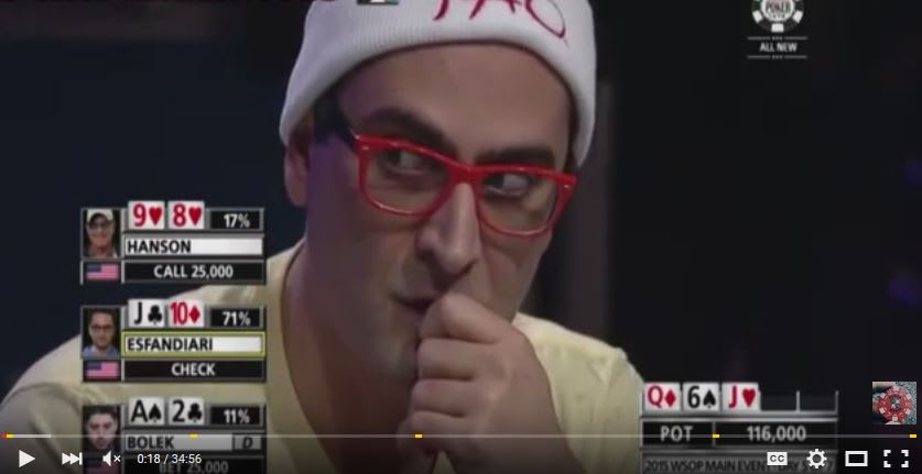 WSOP 2015: los episodios 5 y 6 del Main Event son mágicos