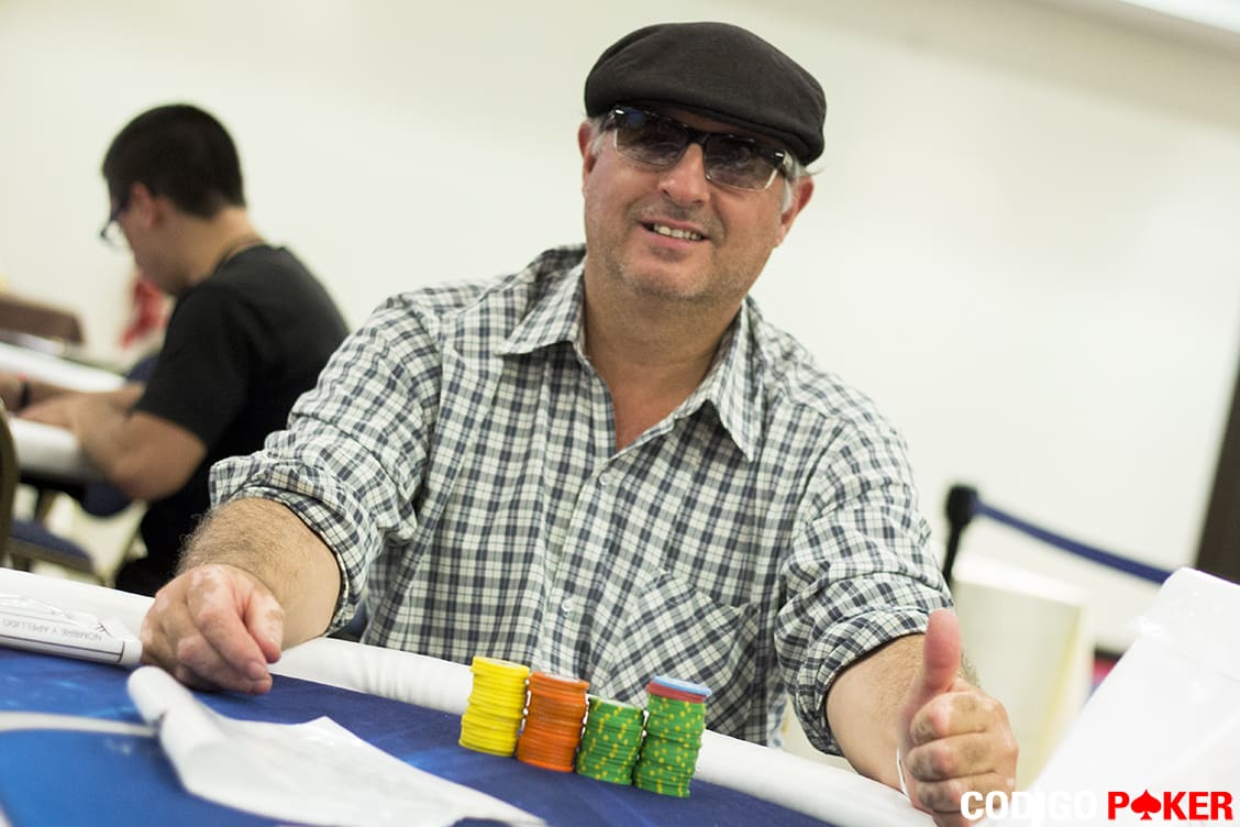 Melincué Poker Festival: Quintana lideró a los 40 clasificados