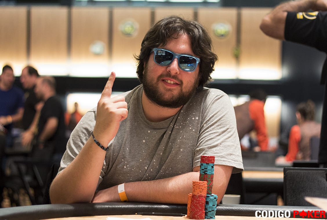 Agustín Amestoy, campeón del Poker Festival