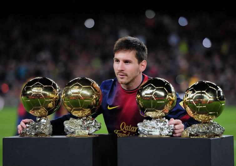 Lionel Messi Balon De Oro Pokerstars