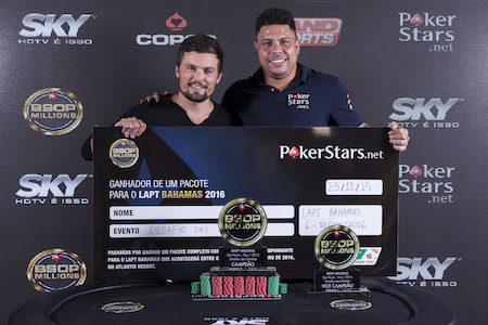 BSOP Millions: Ronaldo fue el runner-up del Desafío de las Estrellas