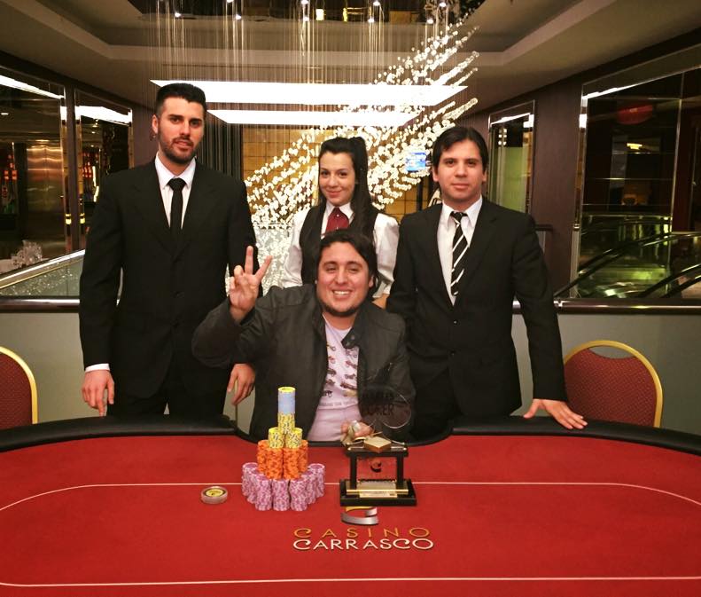 Joaquín Walter dejó su nombre en la vitrina de campeones del Martes de Poker