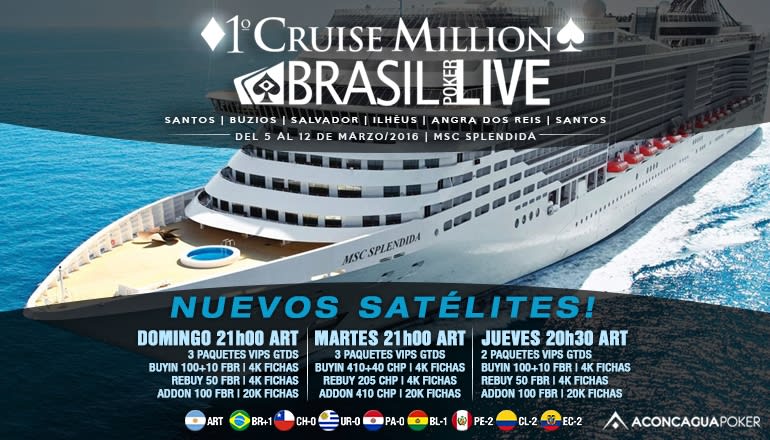 Es un buen domingo para subirte al Cruise Million